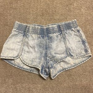 Vintage Hollister Light Blue Booty Short